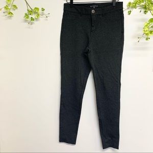 Dictionary dark charcoal gray jegging pants size 6